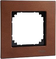 Рамка универсальная Schneider Electric Merten M-Elegance 1-м. дерево вишня картинка